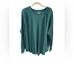 SO Women's Aqua Long Sleeve Tee
